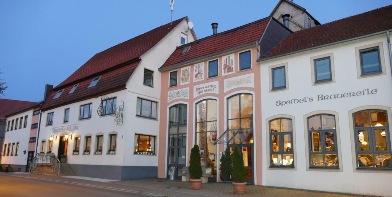 Speidel'S Braumanufaktur Hotel Odenwaldstetten Luaran gambar